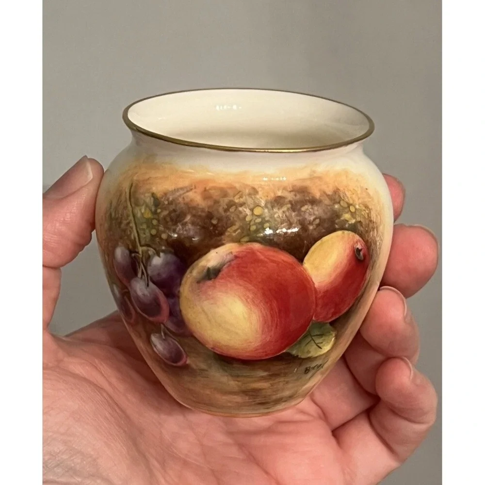 Royal Worcester Bone China Bryan Cox Handpainted Fruit Mini 3